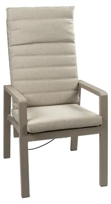 Produktbild von Verstellbarer Gartenstuhl Berlin | Champagner & Taupe | 2er Set