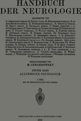 Produktbild von Handbuch der Neurologie