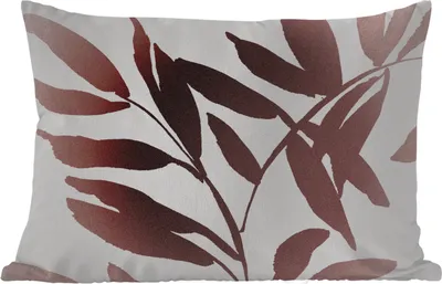 Produktbild von MuchoWow® Outdoor Kissen - Blättern - Design - Abstrakt - 60x40 cm - Wetterfest - Lounge Kissen - Zierkissen - Kissen für Innenräume