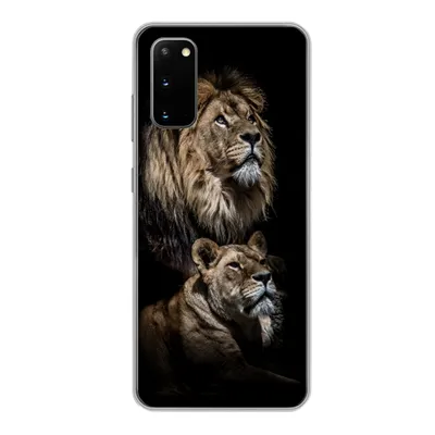 Produktbild von MuchoWow® Handyhülle Schutzhülle Hülle für Samsung Galaxy S20 Löwe - Löwin - Porträt Silikon Softcase Handy Hülle - Bild