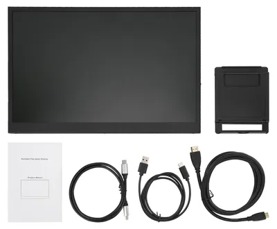 Zdjęcie produktu dla Przenośny monitor komputerowy z 15-calowym ekranem LCD i rozdzielczością Ultra HD 1280 x 800