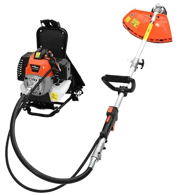 Produktbild von vidaXL Freischneider Rucksackdesign Orange 52 cm³ 1,45 kW
