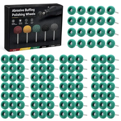 Obrázek produktu pro Lešticí kotouče, brusné kotouče, průměr 25 mm, zrnitost 150, 100 kusů, pro rotační nástroje