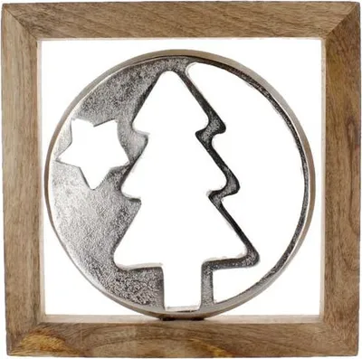 Produktbild von Bild - Baum in Kreis - ca. 25,5 x 2,5 x 25,5 cm
