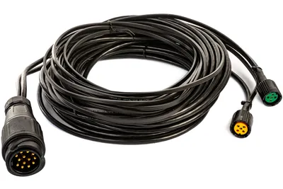 Obrázek produktu pro Kabel pro přívěs 8 m zástrčka 13 PIN BAJONET 5 PIN