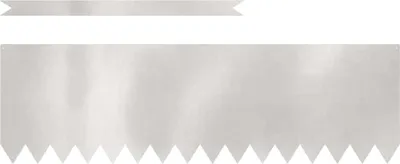 Produktbild von vidaXL Raseneinfassung 30 pcs Silber 100 x 0,05 x 30 cm Edelstahl