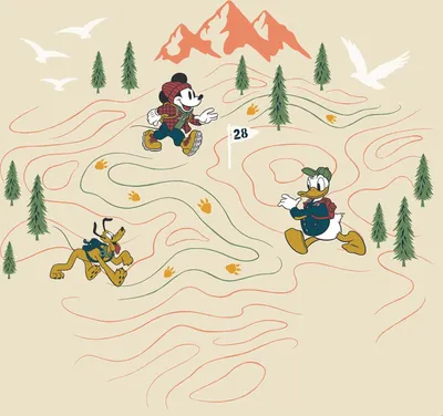 Obrázok produktu pre Disney béžová fototapeta - 612099 - 300 x 280 cm