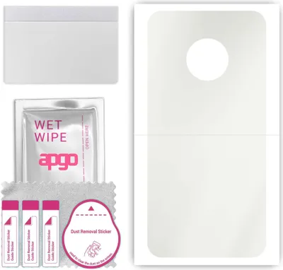 Produktbild von apgo Rückseite Schutzfolie, Matt, kompatibel mit Motorola Moto G5, Hinten Hydrogel-Displayschutzfolie mit Positionierhilfe, kratzfest, einfache Montage
