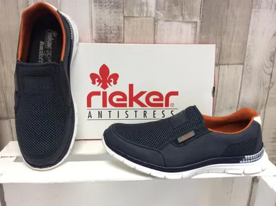 Produktbild von Rieker B4870-14 - Rieker Slipper Blau  Rieker Farbe: blau, Größe: 45,