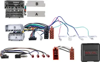Produktbild von Lenkradfernbedienung Adapter passend für Chrysler/Dodge/Jeep/Lancia/Mitsubishi/VW