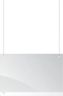 Produktbild von FRANKEN Spuckschutz SPA1015 transparent 150,0 x 100,0 cm