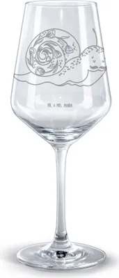 Produktbild von Mr. & Mrs. Panda Bordeauxglas Schnecke Sir - Transparent - Geschenk, Lebenszeit, Lebenseinstellung, glas für rotwein, Motivation, Schnecken, weinglas graviert, Weisheit
