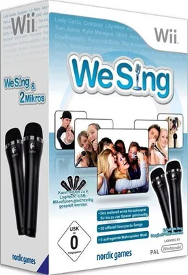 Produktbild von We Sing Wii inkl. 2 Micros