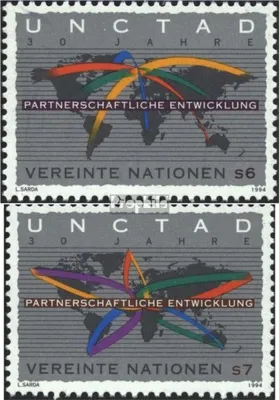 Produktbild von Briefmarken UNO - Wien 1994 Mi 176-177 (kompl.Ausg.) postfrisch 30 Jahre UNCTAD