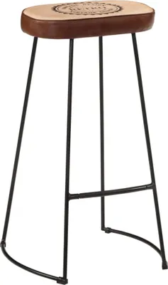 Produktbild von vidaXL Barhocker 2 Stk. Dunkelbraun 44x37,5x78 cm