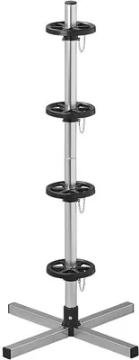 Produktbild von Reifenständer aus Aluminium für 4 Reifen