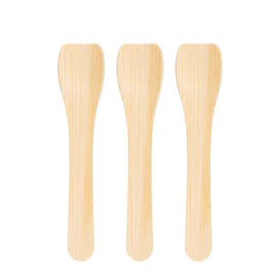 Produktbild von 100x Eislöffel aus Bambus 9.5cm