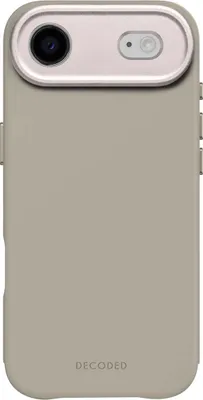 Productafbeelding van MagSafe hoesje voor Apple iPhone Air - Achterkant van zacht siliconen materiaal - Kleur: Taupe