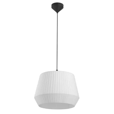 Zdjęcie produktu dla Lampa wisząca Dicte Lampa wisząca Ø 40 cm biały/czarny