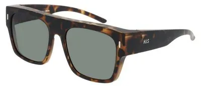 Produktbild von Sonnenbrille HPS69101 Pilotenform Vollrand Havanna 58mm Glasbreite, 18mm Stegbreite