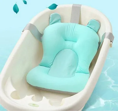 Produktbild von Famanu Babybadewanne - Badunterstützung für Babys - Sicherheitskissen