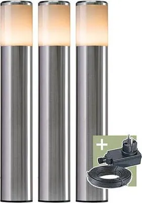 Zdjęcie produktu dla Ludeco - Sten - Lampa podłogowa - Zestaw 3 - 12 V - 90 lm - 1 W - Ciepła biel