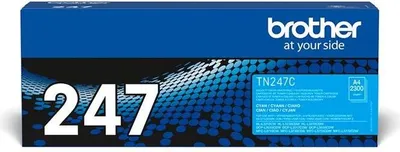 Image de Toner Cyan Haute Capacité BROTHER TN247C, 2300 Pages