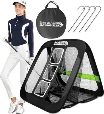 Immagine prodotto di Rete da golf per esercitazioni di chipping - Esercizio in giardino - 25' × 25' - Accessori da golf - Regalo per uomini - Confezione da 1 Pz
