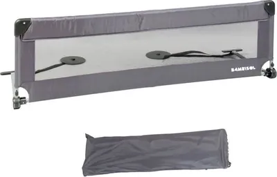 Image de Barrière de Lit Puericulture, Looping BL5003G, Rabattable, Gris