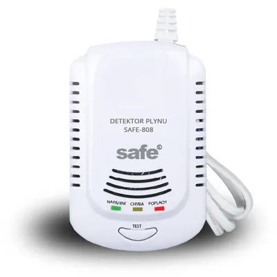 Obrázok produktu pre Detektor horľavých a výbušných plynov SAFE-808 (zemný plyn)