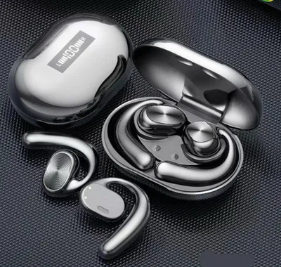 Produktbild von Drahtlose Ohrhörer Bluetooth 9D Stereo-Sound-Kopfhörer Ohrbügel Sport-Knochenleitungskopfhörer LED-Display-Headset
