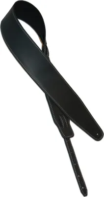 Image de Courroie de guitare Proline en cuir noir
