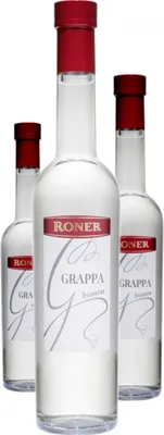 Produktbild von 3 x Roner Grappa Bianca 0,5l