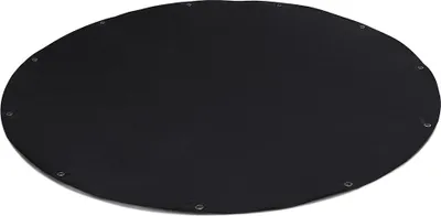 Obrázok produktu pre (600g/m²) Okrúhla plachta na nákladné auto/PVC plachta s 20 mm okami (čierna RAL9005, 280 cm) Krycia plachta na bazén Krycia plachta na bazén Podložka pod bazén Ochranná plachta na bazén