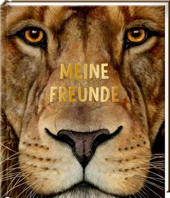 Image de Freundebuch – Meine Freunde: Lebensgroß - Wilde Tiere Afrikas: Das Safari-Freundebuch für Mädchen und Jungen