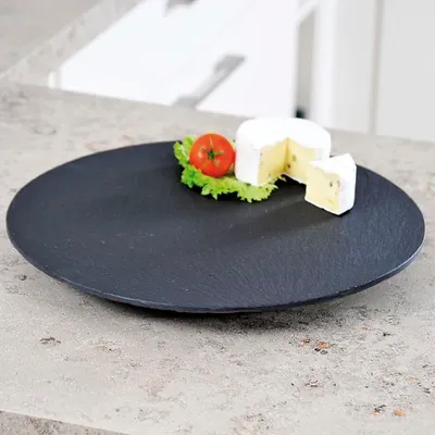 Produktbild von KESPER Buffet-Platte Schiefer, Höhe 8-10 mm, rund, ø: 355 mm
