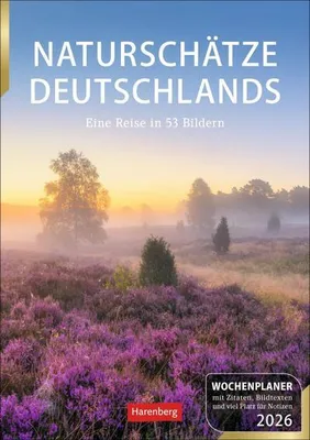 Zdjęcie produktu dla Issel, U: Naturschätze Deutschlands Wochenplaner 2026 - Eine