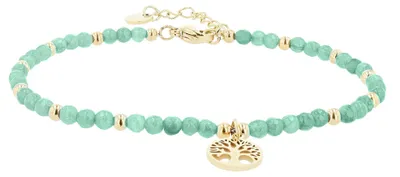 Produktbild von Akzent Damen Armband Faye "Faye" - Gliederkette - Edelstahl & Kunststoffperlen