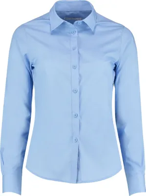 Image de Kustom Kit - Chemise pour femme à manches longues BC5337 (50 DE) (bleu clair)