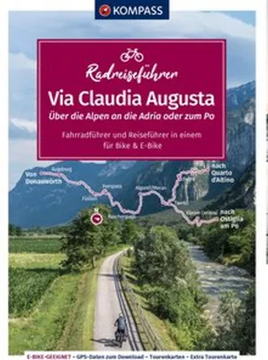 Immagine prodotto di KOMPASS Radreiseführer Via Claudia Augusta