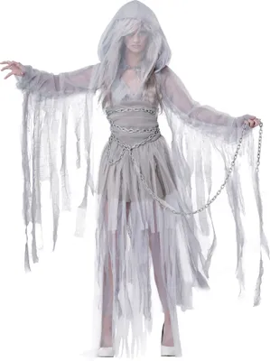 Produktbild von Schlossgeist Kleid - Horror Halloween Kostüm Damen Größe: M