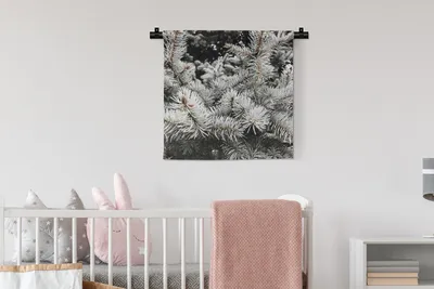 Produktbild von MuchoWow® Wandteppich Wandbehang Baum - Äste - Winter 60x60 cm Tapisserie Dekoration Wandtuch - Dekorationen - Wand Decke
