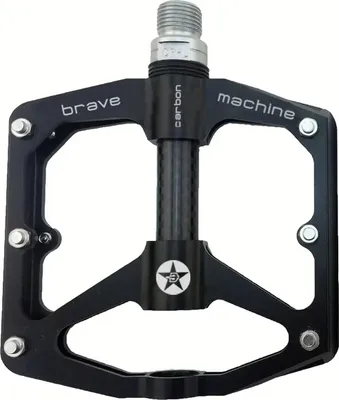 Produktbild von Brave Brave Mach. Ped. Carbon Cnc Plattform Schwarz