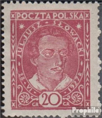 Produktbild von Briefmarken Polen 1927 Mi 252 (kompl.Ausg.) gestempelt Juliusz Slowacki