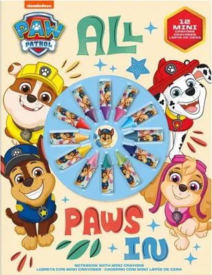 Produktbild von Paw Patrol Notizbuch +  Aufkleber