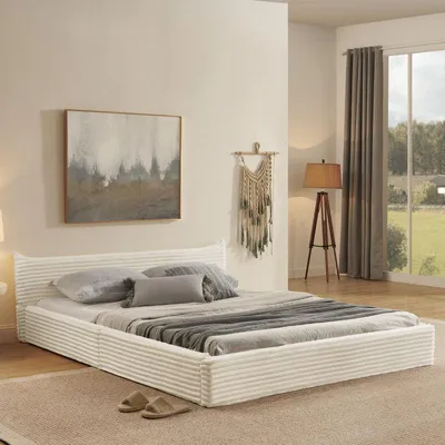 Immagine prodotto di Letto a scomparsa - Divano letto - Letto per bambini - 90x200 cm - Design bianco - Salvaspazio
