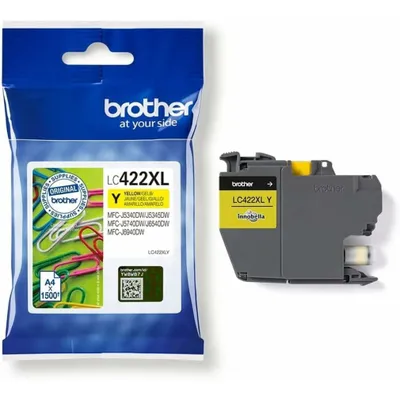Produktbild von Brother LC-422XLY, Gelb, 1 Stück(e), 1500 Seiten, Einzelpackung