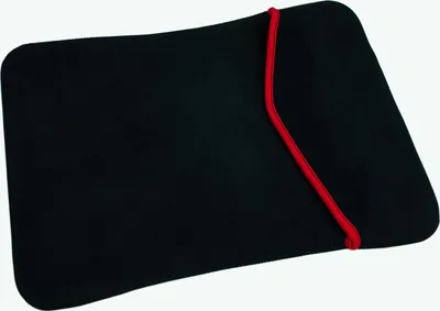 Produktbild von Neopren Laptop Notebook Tasche Hülle Wendetasche 15,4 Schwarz Rot