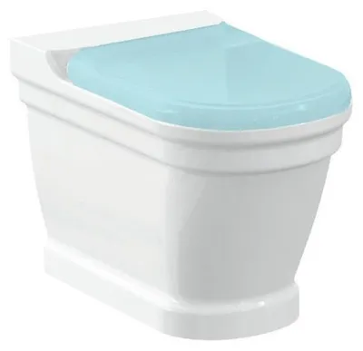 Produktbild von ANTIK Kombi-WC, Abgang waagerecht/senkrecht, 37x63cm, weiss