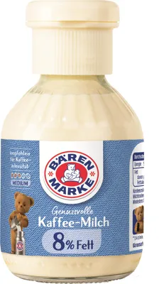 Obrázek produktu pro Bären Marke Kaffeetraum kondenzované mléko krémové mléko do kávy 160ml